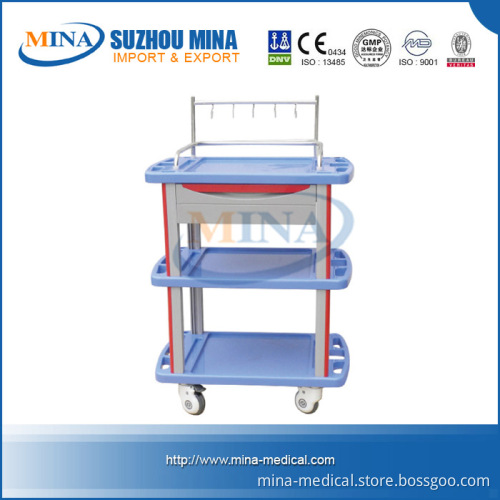 Utility Medical Stainless Steel Trolley (MINA-ITT750E3)